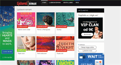 Desktop Screenshot of ljubavniromani.net
